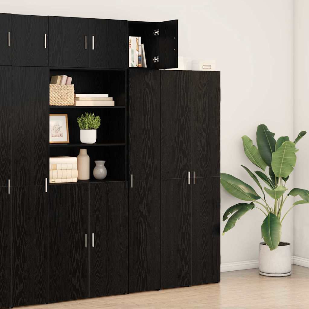 Armario de pared Roble Negro 30 x 42.5 x 39.5 cm