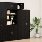 Armario de pared Roble Negro 30 x 42.5 x 39.5 cm