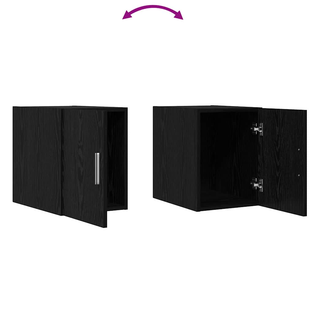 Armario de pared Roble Negro 30 x 42.5 x 39.5 cm