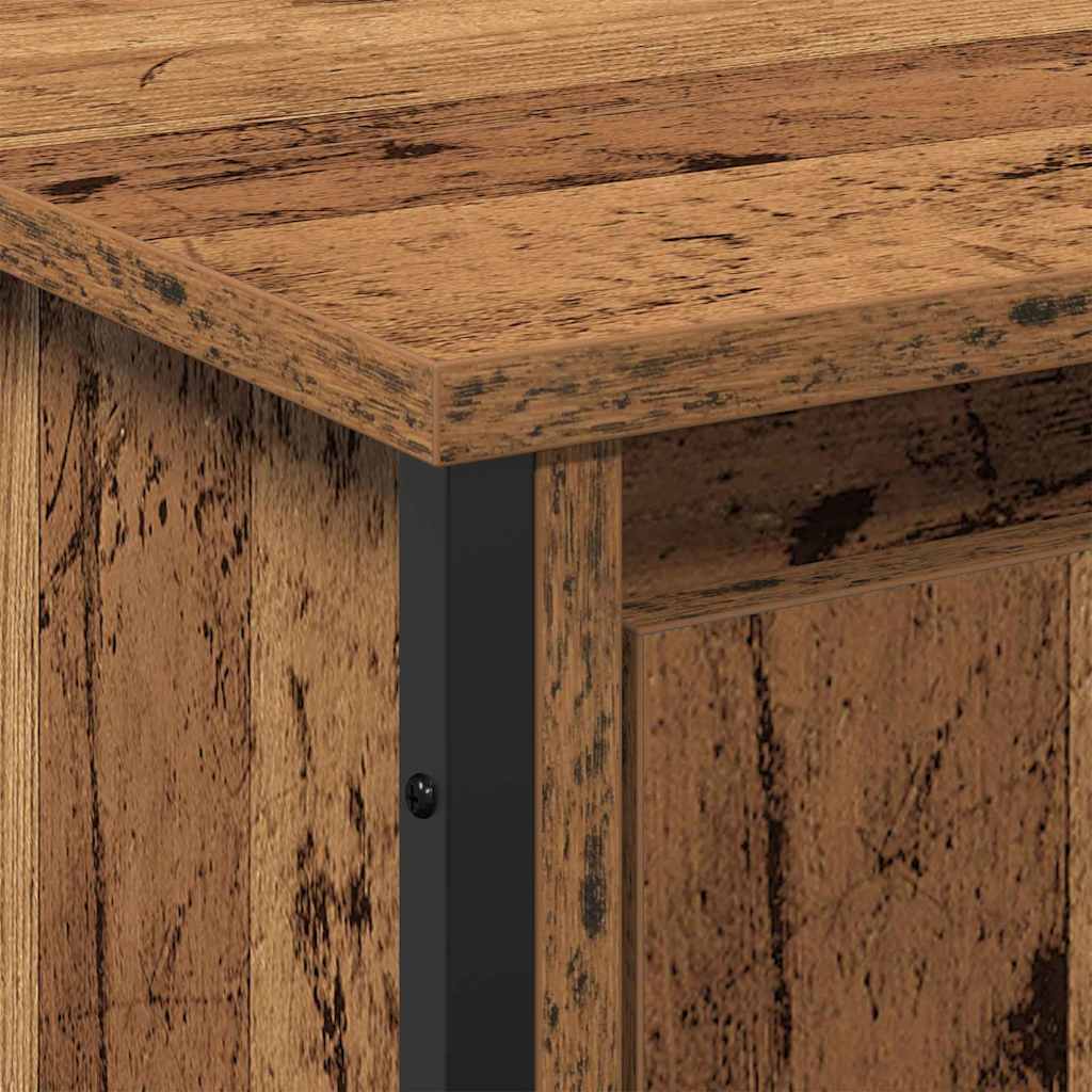 Gabinete de Lavabo Otro con puerta Madera Vieja 91 x 35 x 60 cm