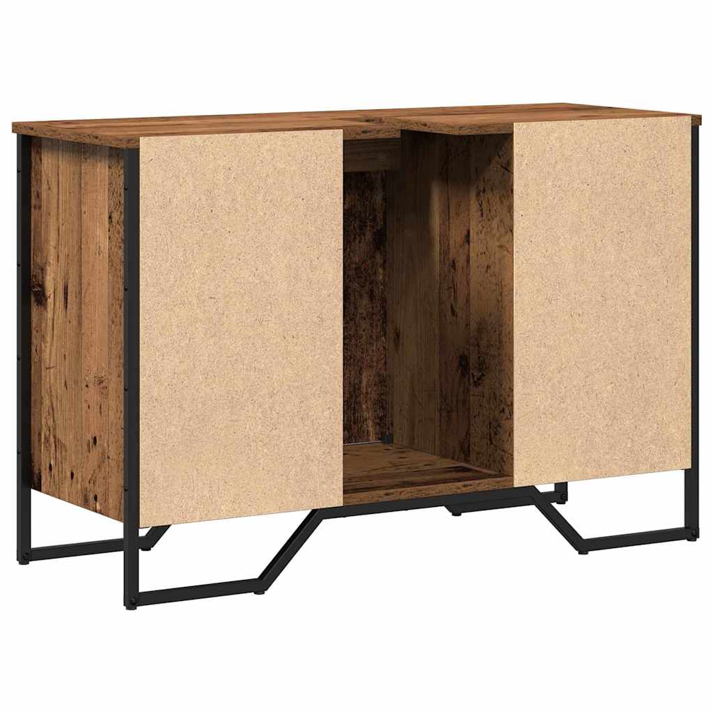 Gabinete de Lavabo Otro con puerta Madera Vieja 91 x 35 x 60 cm