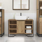 Old Wood Bathroom Sink Cabinet 91 x 35 x 60 cm