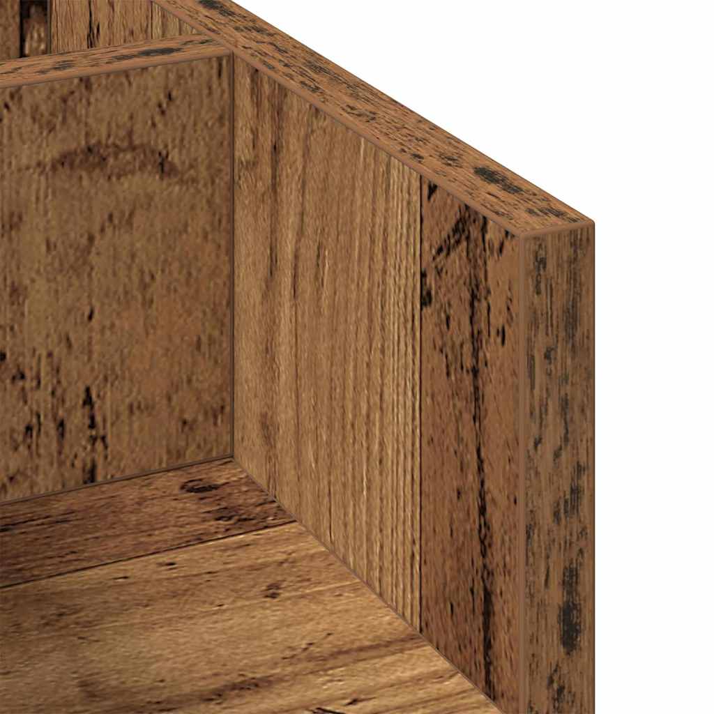 Organizador de Escritorio Madera vieja 44,5 x 24 x 25 cm