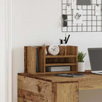 Organizador de Escritorio Madera vieja 44,5 x 24 x 25 cm