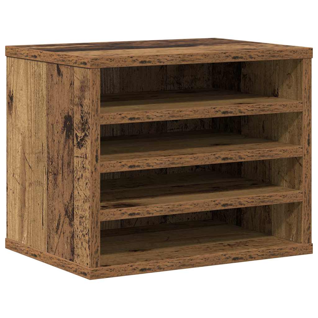 Organizador de Escritorio Madera vieja 36 x 26 x 29,5 cm