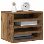 Organizador de Escritorio Madera vieja 36 x 26 x 29,5 cm