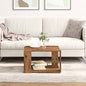 Aged Wood Coffee Table 32 x 32 x 30 cm