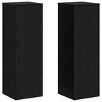 Soporte de plantas Roble Negro 33 x 33 x 100 cm
