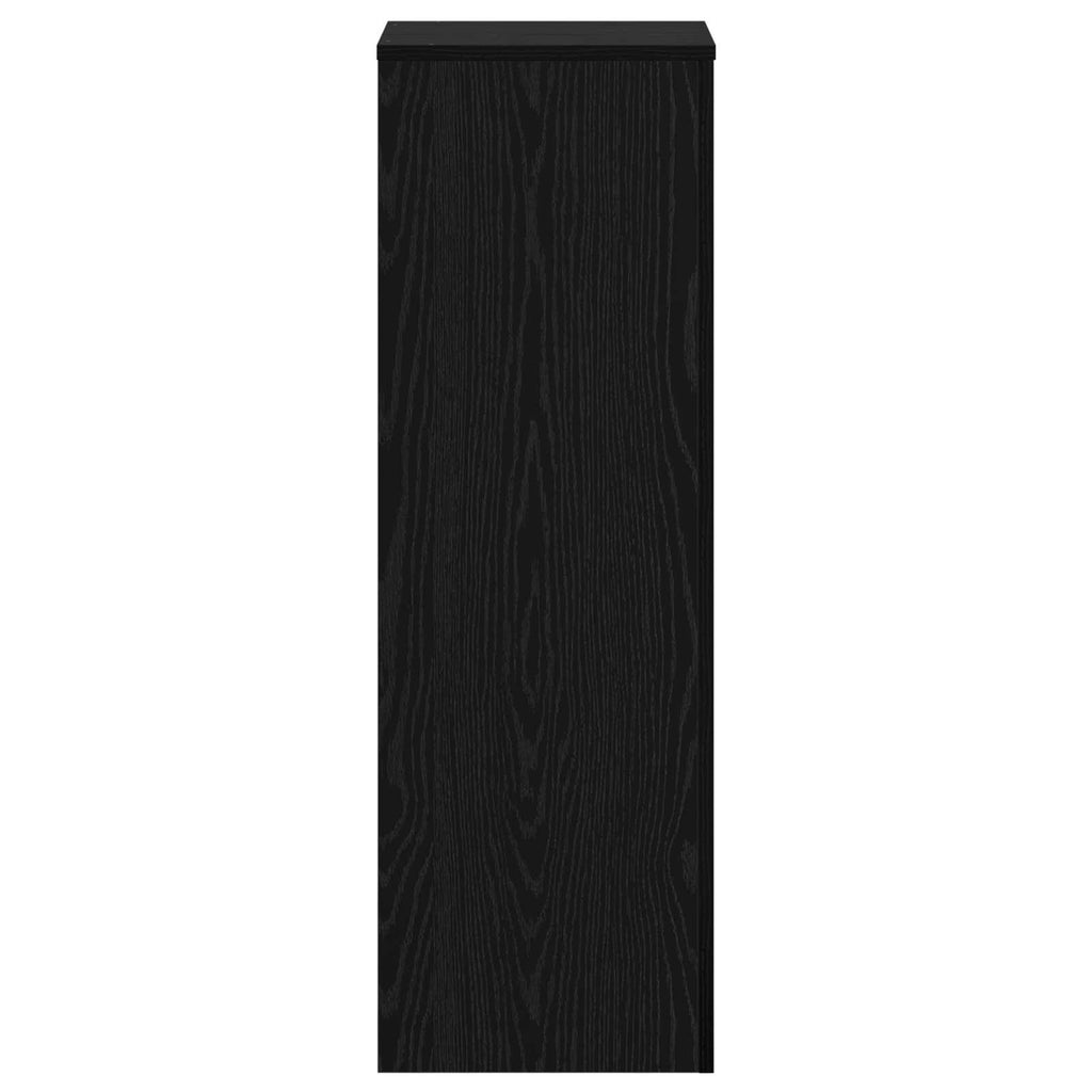 Soporte de plantas Roble Negro 33 x 33 x 100 cm