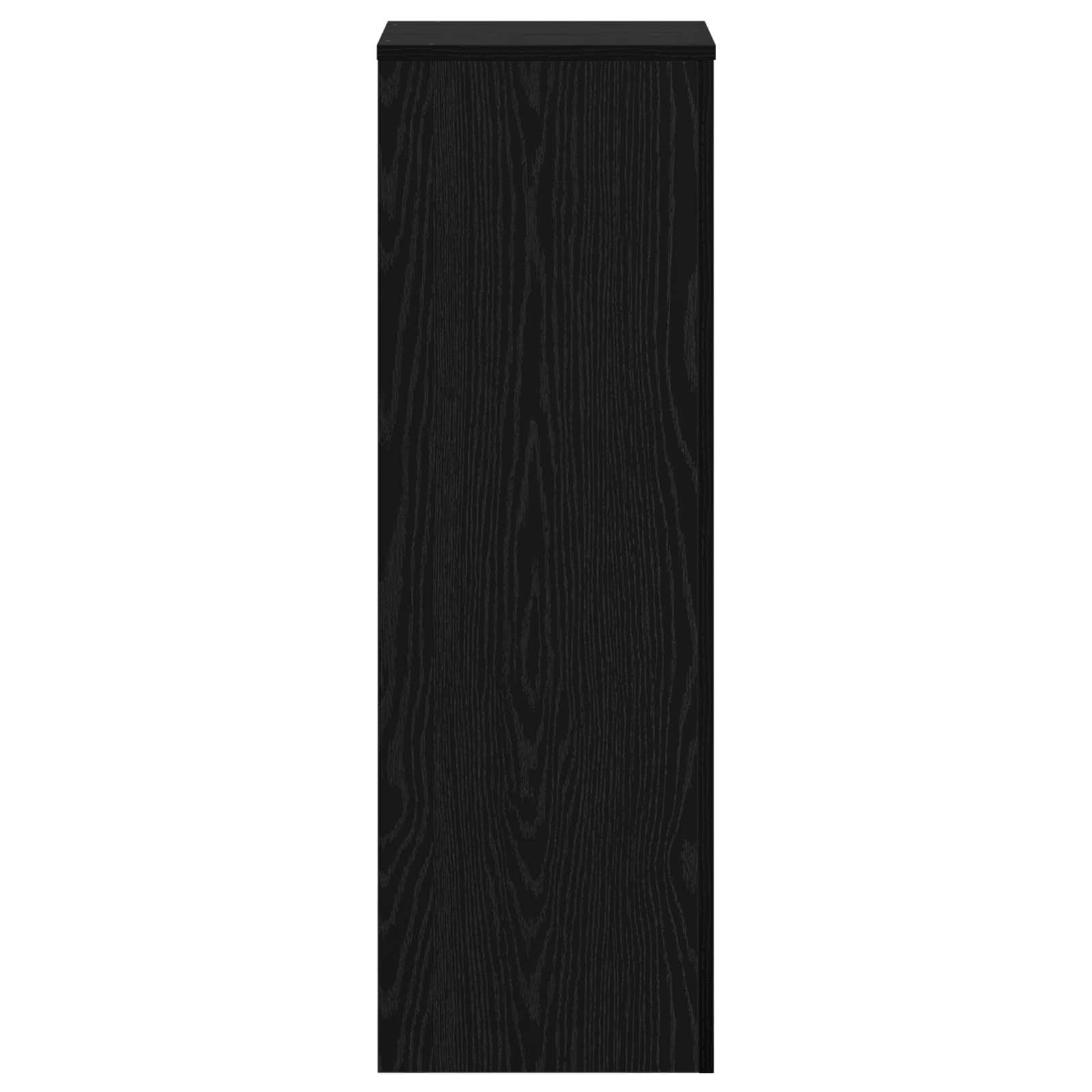 Soporte de plantas Roble Negro 33 x 33 x 100 cm