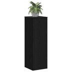 Soporte de plantas Roble Negro 33 x 33 x 100 cm