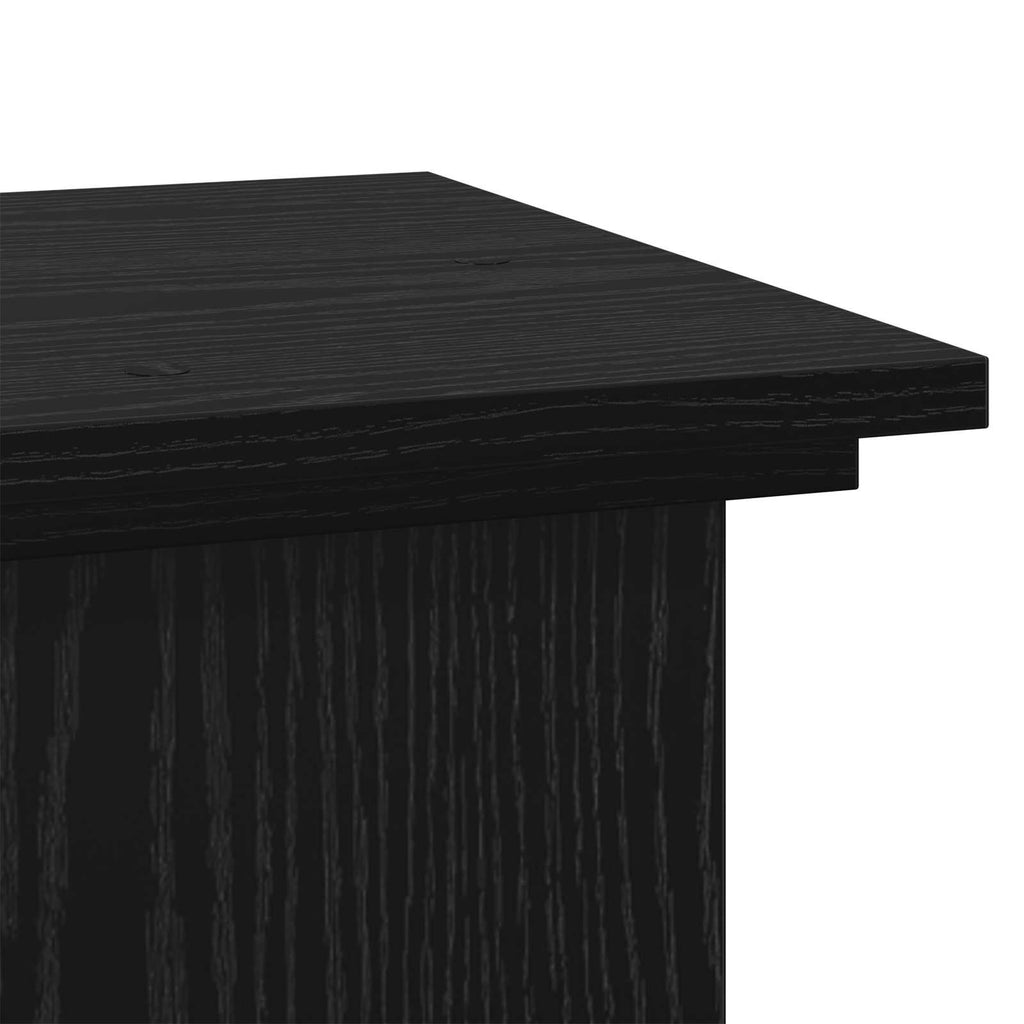 Soporte de plantas Roble Negro 33 x 33 x 100 cm
