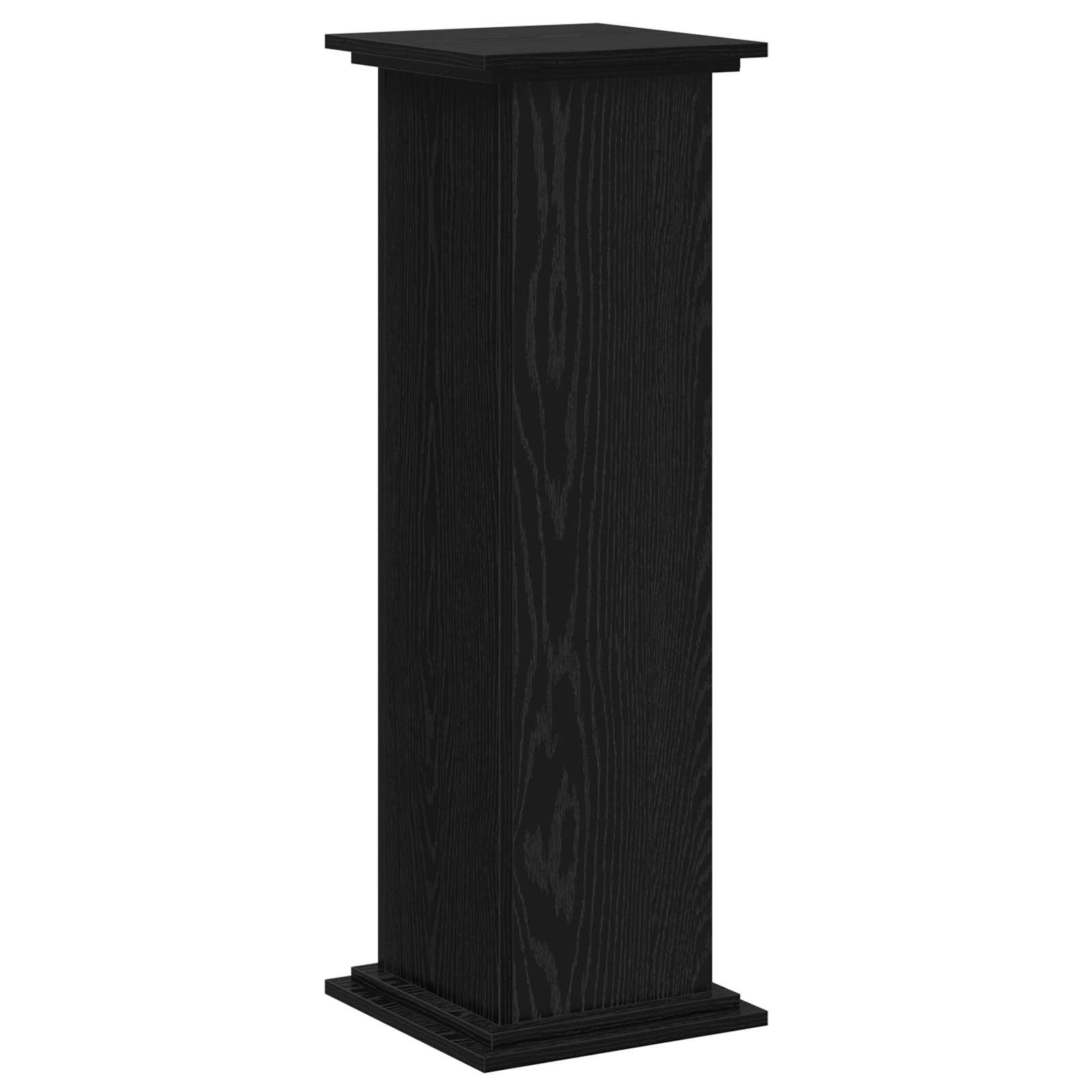 Soporte de plantas Roble Negro 33 x 33 x 100 cm