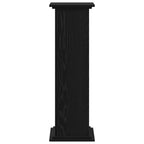 Soporte de plantas Roble Negro 33 x 33 x 100 cm