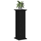 Soporte de plantas Roble Negro 33 x 33 x 100 cm