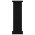 Soporte de plantas Roble Negro 33 x 33 x 100 cm