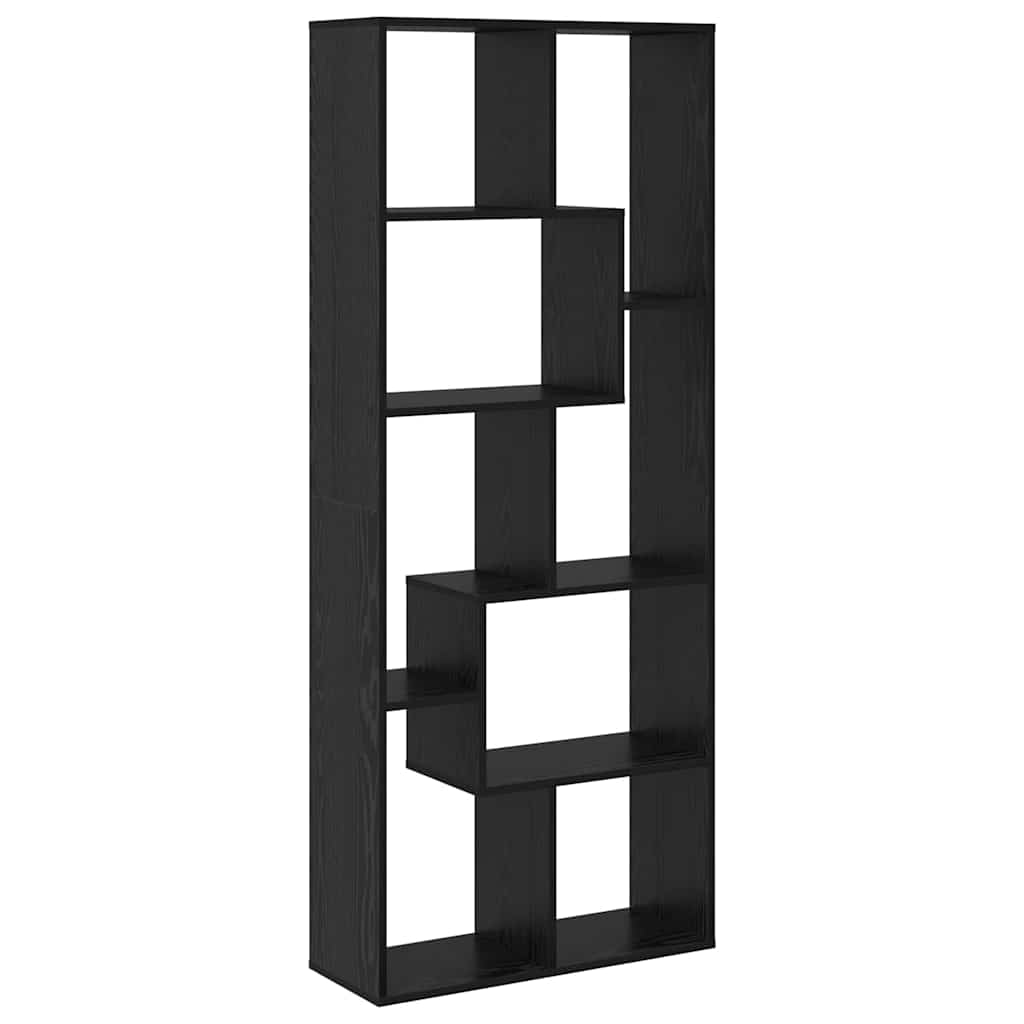 Librería Roble Negro 67 x 25 x 162 cm Madera de ingeniería
