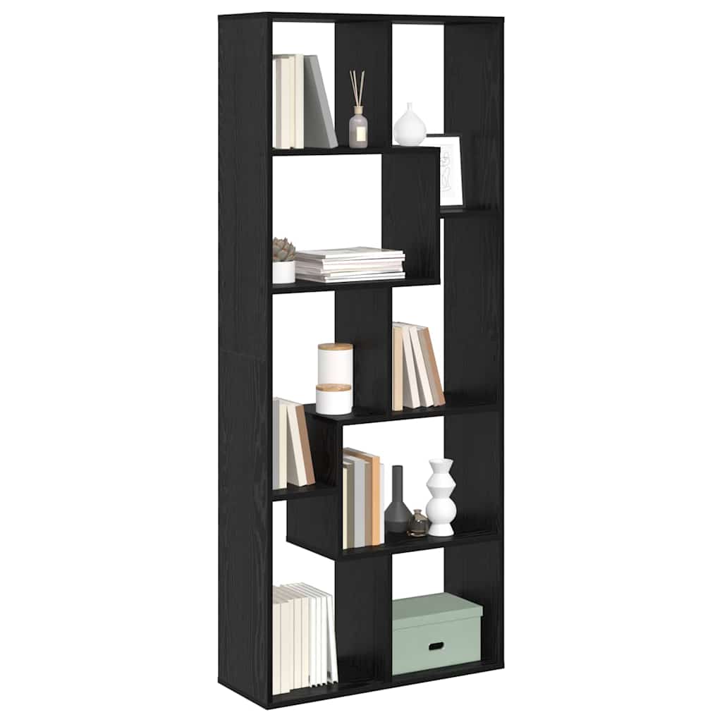 Librería Roble Negro 67 x 25 x 162 cm Madera de ingeniería