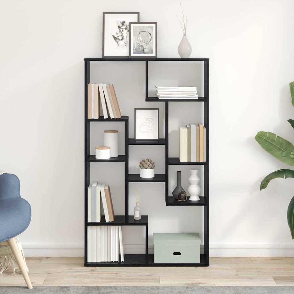 Librería Roble Negro 72 x 20 x 102,5 cm Madera de ingeniería