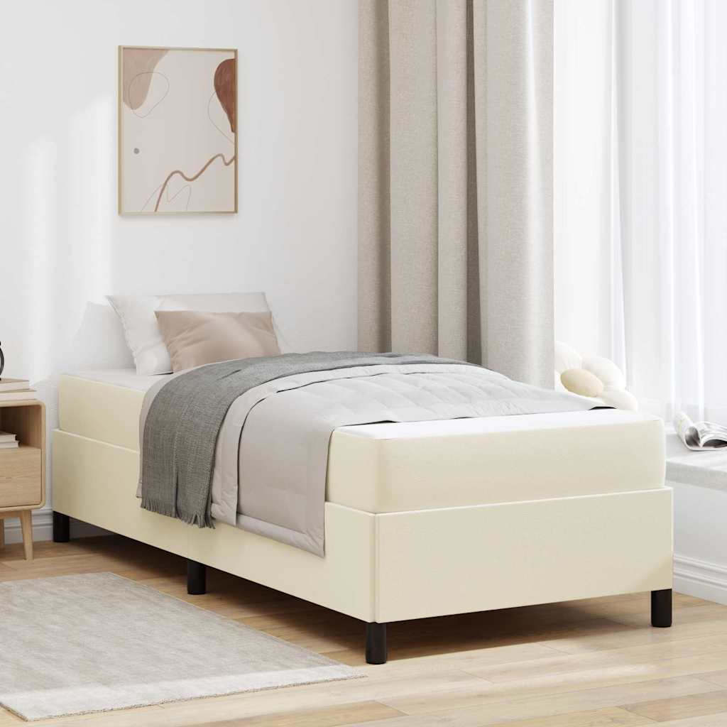 Estrutura de cama Cappuccino 160 x 200 cm tecido
