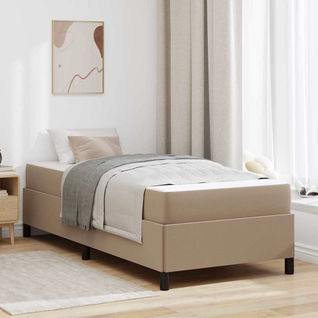 Estrutura de cama Cappuccino 160 x 200 cm tecido