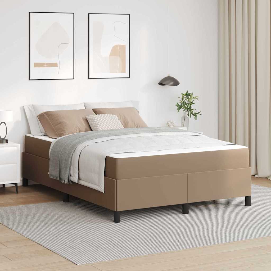Estrutura de cama Cappuccino 160 x 200 cm tecido
