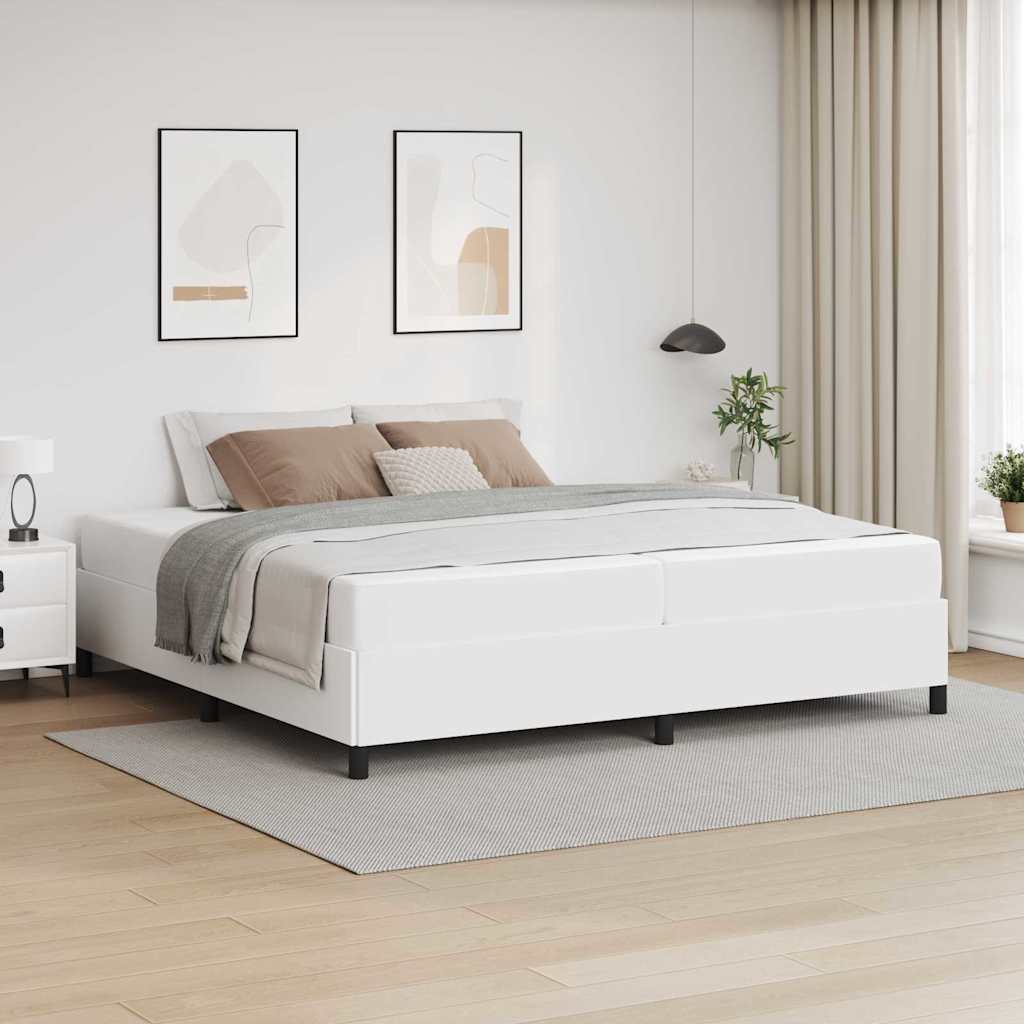 Estrutura de cama Cappuccino 160 x 200 cm tecido