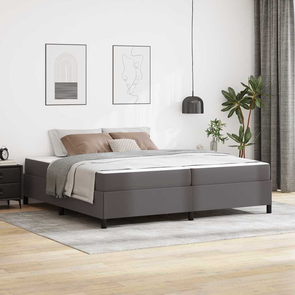 Estrutura de cama Cappuccino 160 x 200 cm tecido