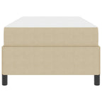 Estructura de cama Verde Claro Gris 100 x 200 cm tela