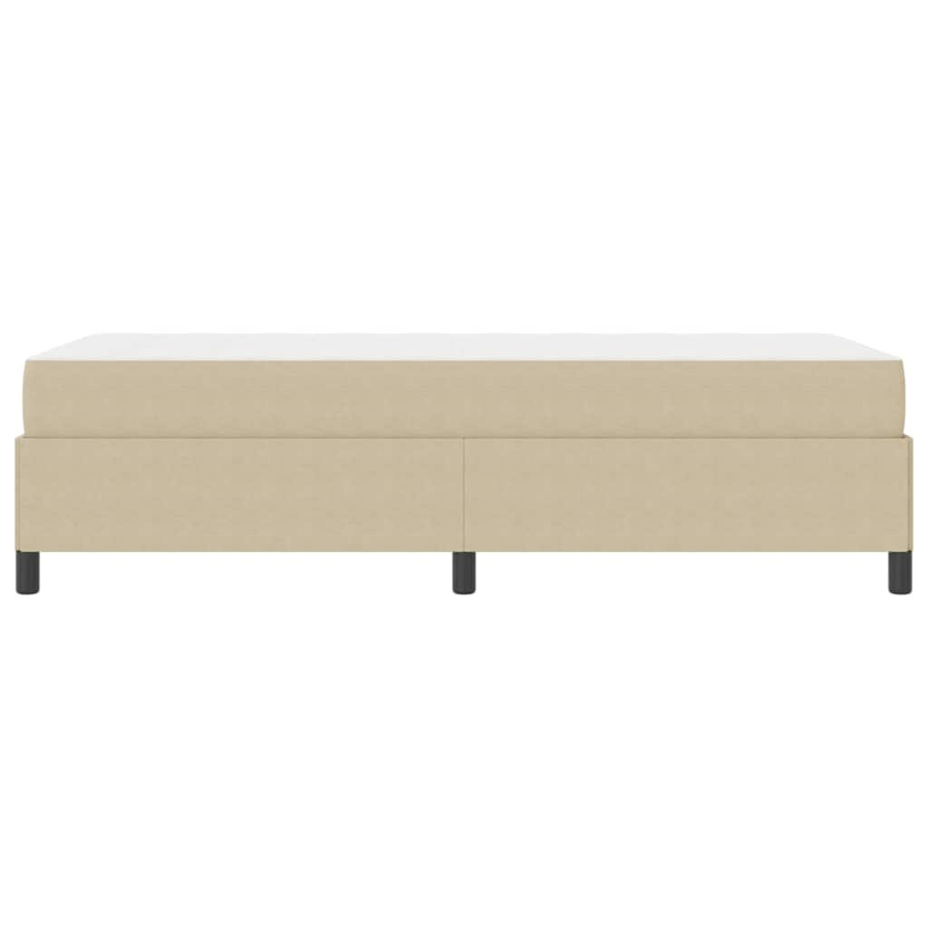 Estructura de cama Verde Claro Gris 100 x 200 cm tela