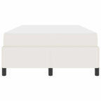 Estructura de cama con colchón Crema 120 x 200 cm tela
