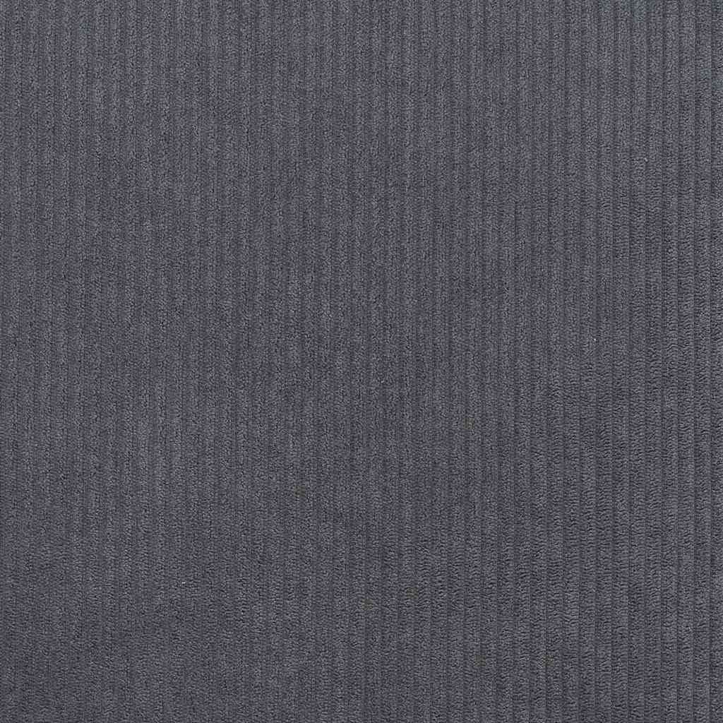 Estructura de cama con colchón Gris oscuro 200 x 200 cm tela