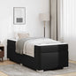 Estrutura de cama com colchão 100 x 200 cm tecido