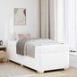 Estrutura de cama com colchão 100 x 200 cm tecido