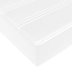 Estructura de cama con colchón 100 x 200 cm tela