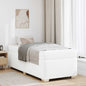 Estrutura de cama com colchão 100 x 200 cm tecido