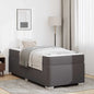 Estrutura de cama com colchão 100 x 200 cm tecido