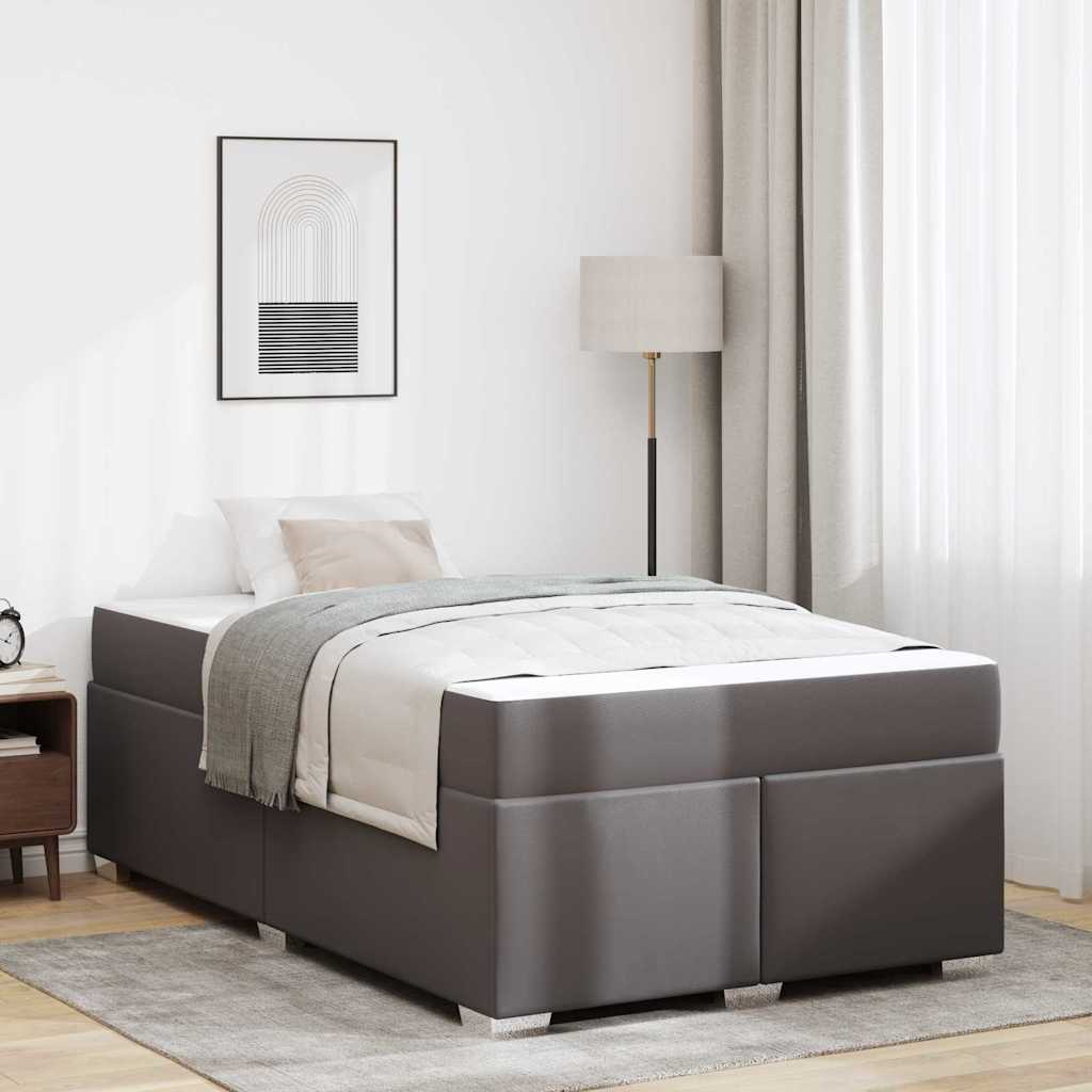 Estrutura de cama com colchão 100 x 200 cm tecido