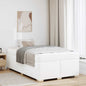 Estrutura de cama com colchão 100 x 200 cm tecido