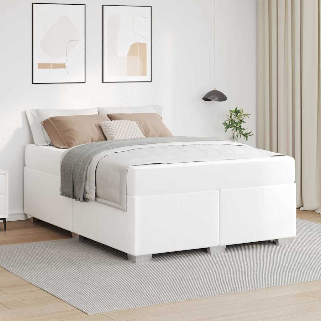 Estrutura de cama com colchão 100 x 200 cm tecido
