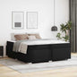 Estrutura de cama com colchão 100 x 200 cm tecido
