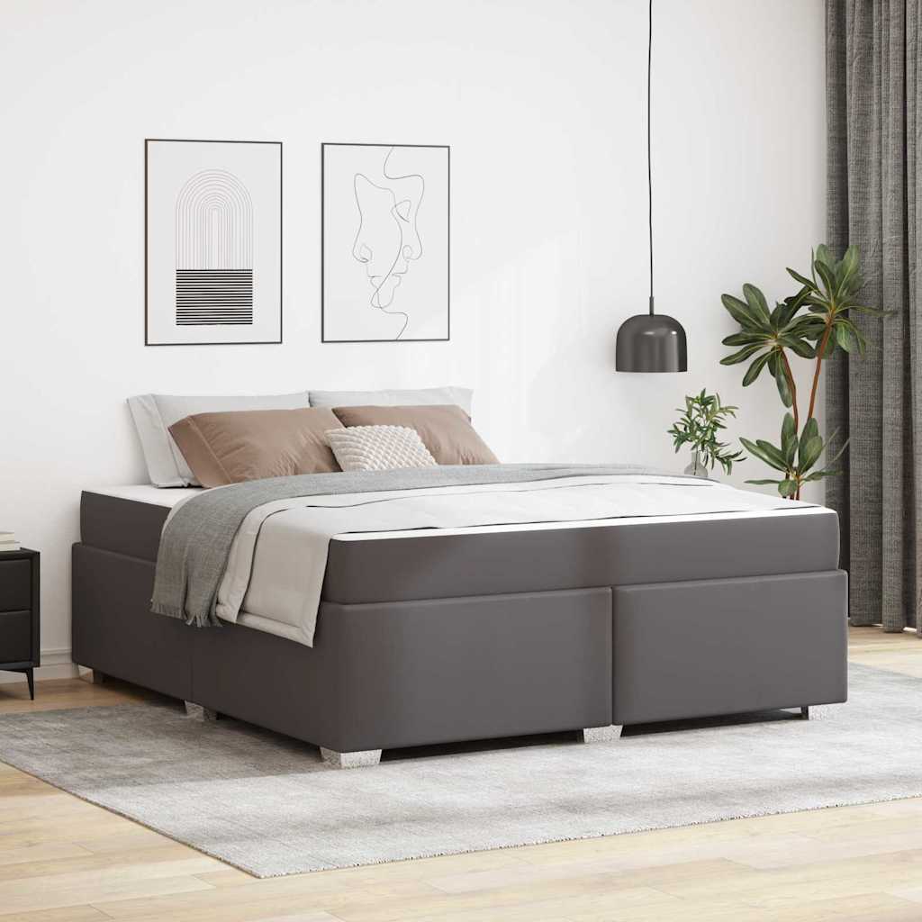 Estrutura de cama com colchão 100 x 200 cm tecido