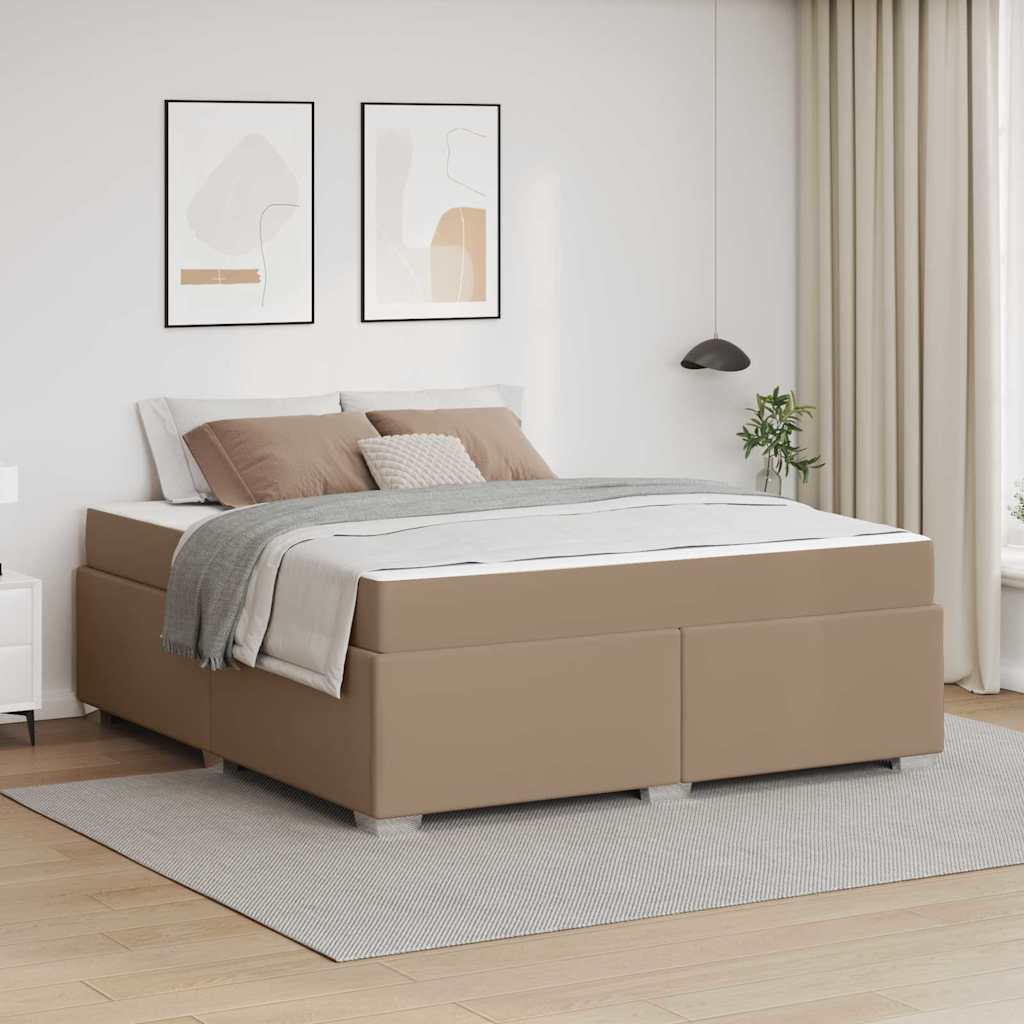 Estrutura de cama com colchão 100 x 200 cm tecido
