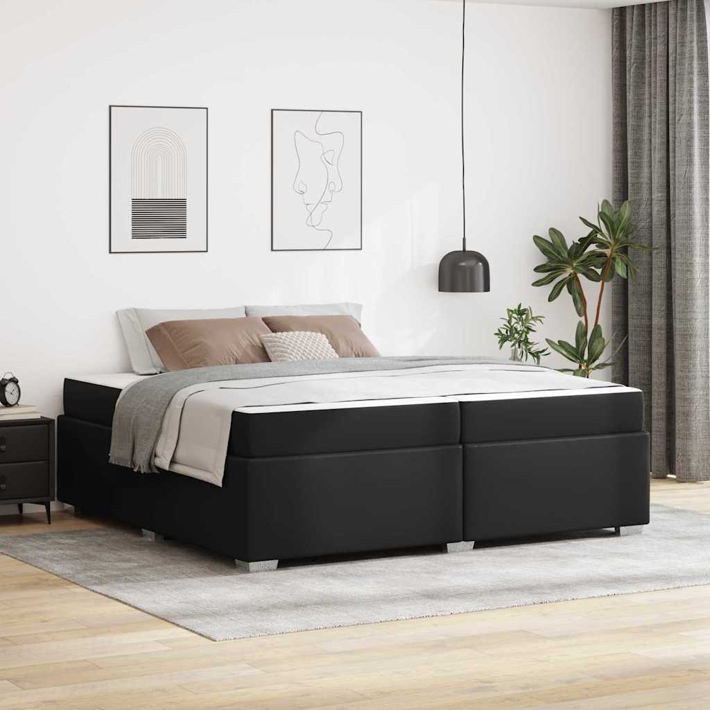 Estrutura de cama com colchão 100 x 200 cm tecido