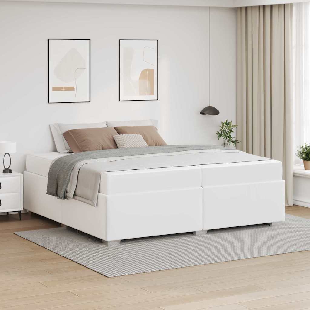 Estrutura de cama com colchão 100 x 200 cm tecido