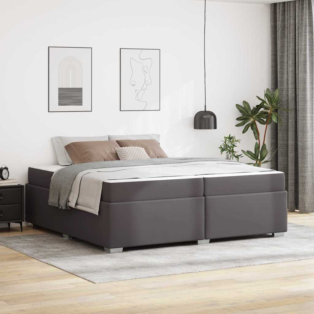 Estrutura de cama com colchão 100 x 200 cm tecido
