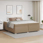 Estrutura de cama com colchão 100 x 200 cm tecido