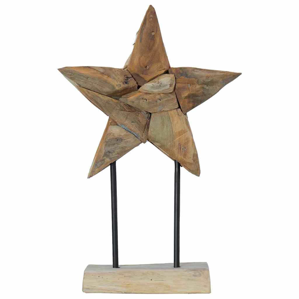 Estrella de Navidad Marrón 31 x 15 x 46 cm