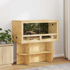 Terrario Marrón 100 x 50 x 100 cm OSB