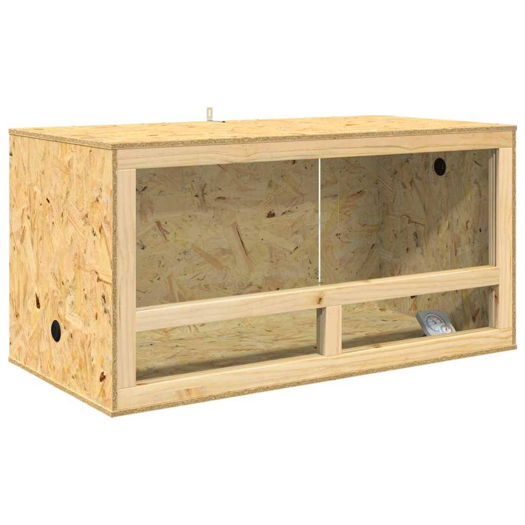 Terrario Marrón 100 x 50 x 100 cm OSB